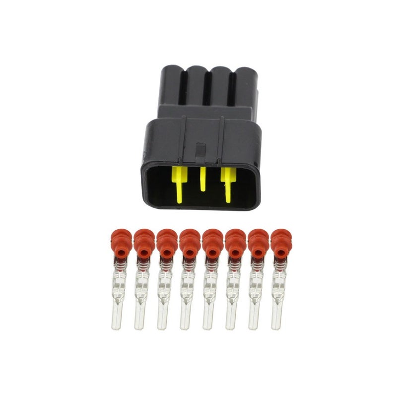 CNLW 5 Sets/Kits 8 Pin/Way Waterproof Electrical Wire Connectors DJ7081Y-2.3-11/21 Male and Female Automobile Connector - Image 5